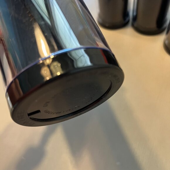 4 Carnival Cruise Ship NEW Souvenir Port Photo Display Cups Lids - Picture 6 of 11